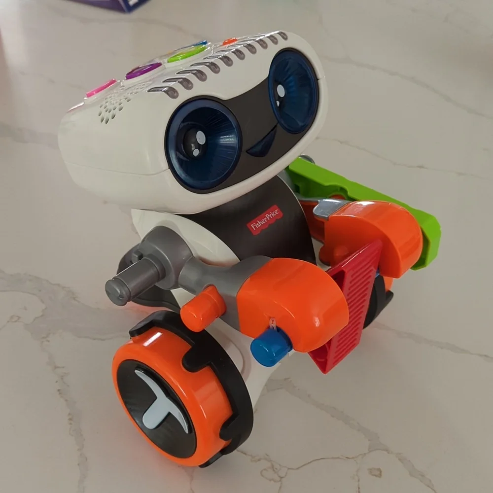 Fisher-Price Preschool Stem Learning Toy Code ‘N Learn Electronic Robot